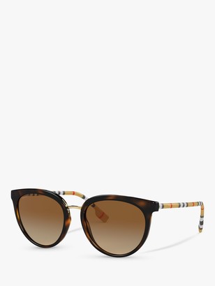 Burberry BE4316 Women's Polarised Oval Sunglasses
