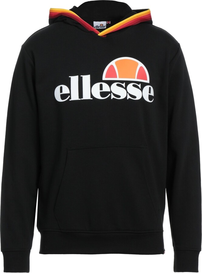 Ellesse Men's Black Sweatshirts & Hoodies | ShopStyle
