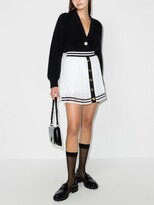 Thumbnail for your product : Balmain High Waist Pleated Mini Skirt