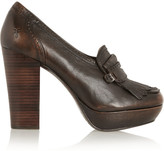 Thumbnail for your product : Frye Naiya Kiltie leather pumps