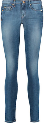 7 For All Mankind The Skinny Low-Rise Skinny Jeans