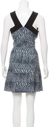 Rebecca Vallance Sleeveless Printed Mini Dress