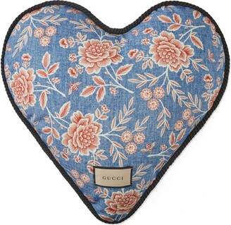Gucci Heart-Shaped GG Jacquard Cushion - ShopStyle