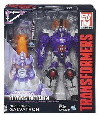 Transformers Generations Titans Return Nucleon And Galvatron