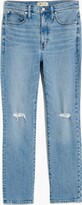 Thumbnail for your product : Madewell The Tall High-Rise Slim Boyjean in Bilston Wash: Ripped Edition