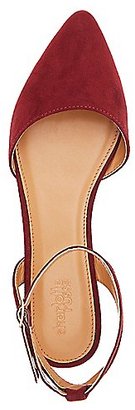 Charlotte Russe Open Back Pointed Toe Flats
