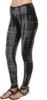 Thumbnail for your product : Hard Tail Flat Waist Ankle Legging in Lizard Charcoal