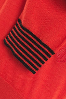 Thumbnail for your product : Maje Embroidered Wool Top