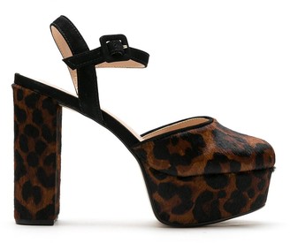 Eva Leopard Platform Sandals