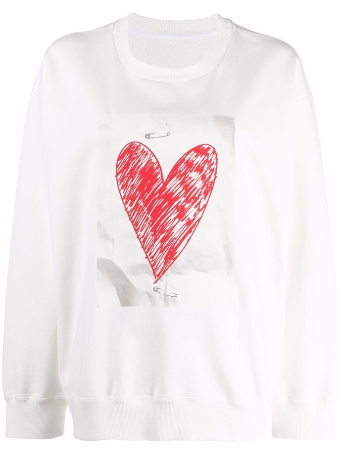 Teeburon I Love Curling Colorful Hearts Women Sweatshirt