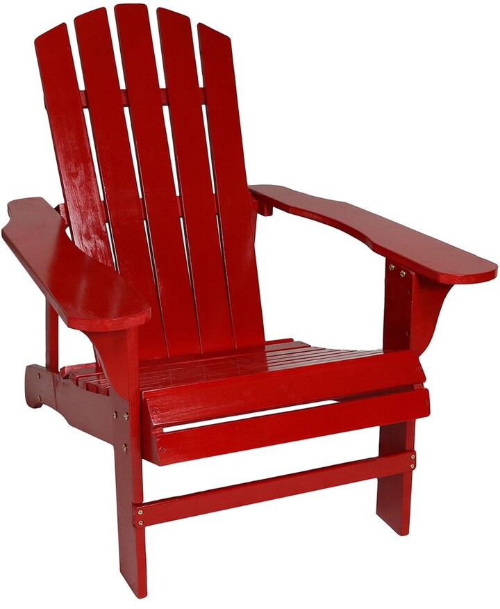 Sunnydaze Coastal Bliss Wooden Adirondack Chair ShopStyle