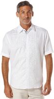 Thumbnail for your product : Cubavera Slim-Fit Embroidered Linen-Blend Shirt