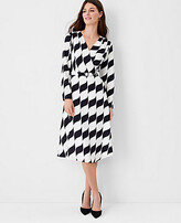 Thumbnail for your product : Ann Taylor Geo Wrap Midi Dress
