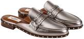 Thumbnail for your product : Valentino Ballet Flats Rockstud Slipper In Laminated Leather With Multiple Metal Studs