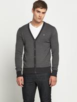 Thumbnail for your product : Ringspun Mens Fine Knit MacLure V-neck Cardigan