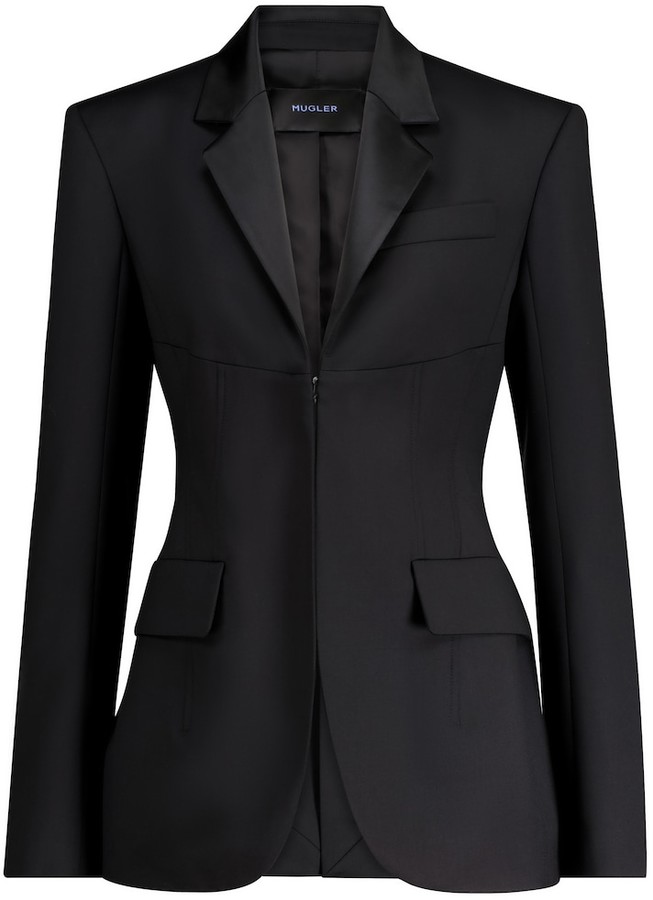 thierry mugler blazer