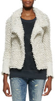 Thumbnail for your product : IRO Caty Looped-Knit Sweater Jacket