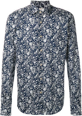Xacus floral print shirt