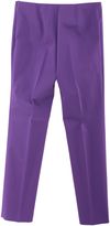 Thumbnail for your product : Alberta Ferretti Cotton Blend Trousers