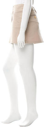 Dolce & Gabbana Khaki Mini Skirt