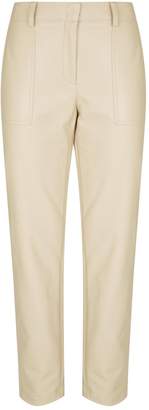 Akris Florin Leather Trousers