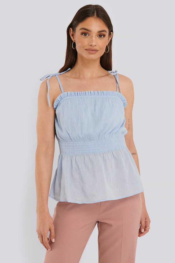 Strap Smocked Singlet