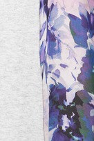 Thumbnail for your product : Mason by Michelle Mason Floral Inset Tee in Grey