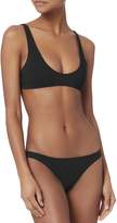 Thumbnail for your product : Rochelle Sara Laeti U-Neck Black Bikini Top