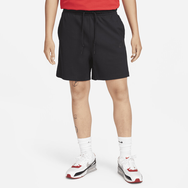 Nike Men's Sportswear Tech Lightweight Knit Shorts in Black - ShopStyle