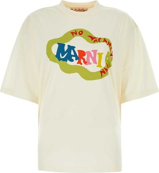 Marni X No Vacancy Inn Crewneck T-Shirt - ShopStyle