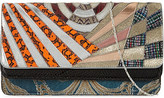 Thumbnail for your product : Dries Van Noten Multi-fabric clutch