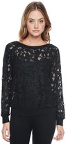Thumbnail for your product : Juicy Couture Corded Lace Sweat Top