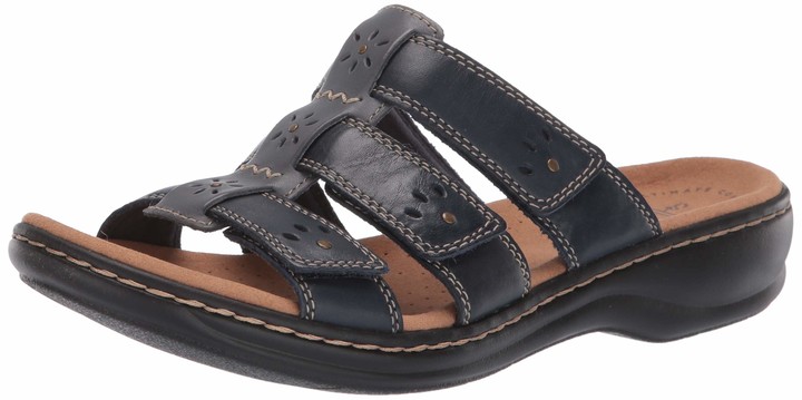 clarks leisa annual leather sandals