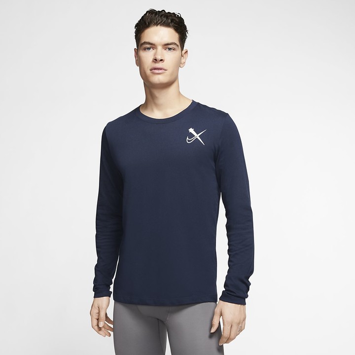 Nike Men's Long-Sleeve Running T-Shirt Dri-FIT NXR - ShopStyle