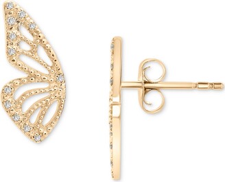 Diamond Butterfly Earrings | Shop the world's largest collection 