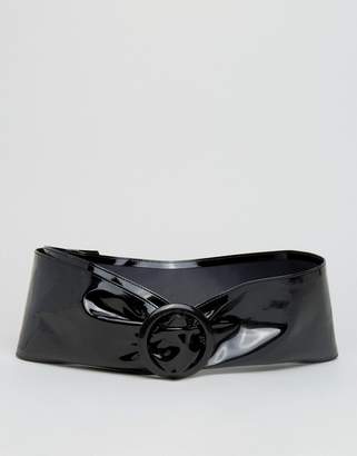 Monki Patent Waist Belt