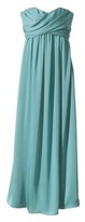 Thumbnail for your product : Women's Satin Strapless Maxi Bridesmaid Dress  Fashion Colors - TEVOLIO
