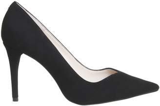 Office Hold Up Sweetheart Point Courts Black Suede