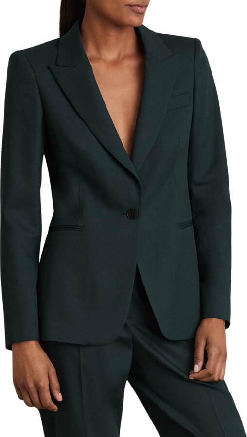 Reiss Jade Wool Blend Jacket