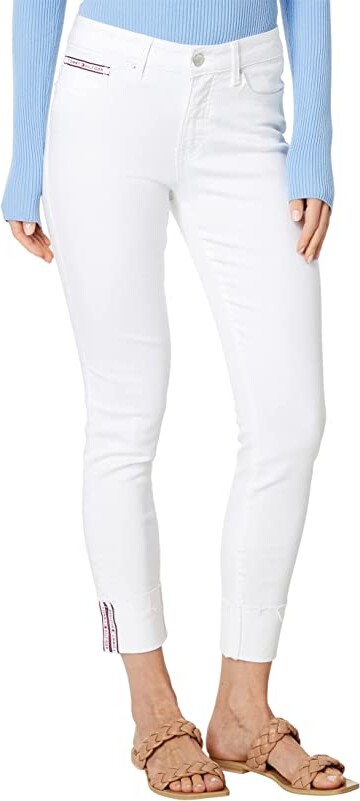 Skinny White Ankle Pants | ShopStyle