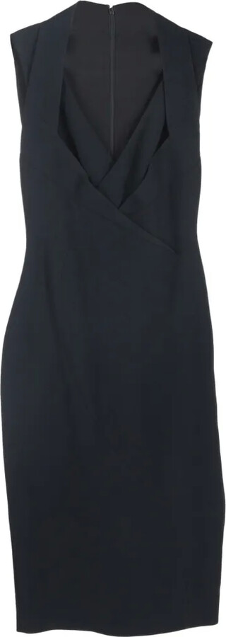 Antonio Berardi Vintage Crossover-Straps Dress