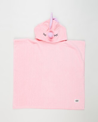 Cotton On Pink Towels - Hooded Towel - Kids