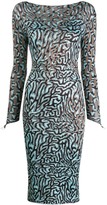 Thumbnail for your product : MAISIE WILEN Mixed Print Fitted Dress