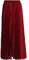 Thumbnail for your product : Missoni Pleated Metallic Knitted Midi Skirt