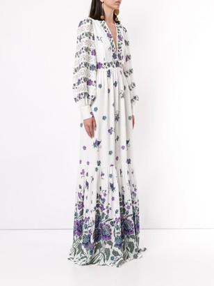 Andrew Gn Woven Maxi Dress