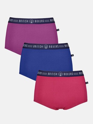 Sth Big 6 Pack Cheeky Underwear for Women Sexy V-Waist Bikini