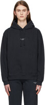 Thumbnail for your product : Acne Studios Black Reverse Logo Hoodie