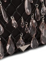 Thumbnail for your product : Prada Leather Mesh And Satin Clutch
