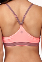 Thumbnail for your product : Forever 21 SPORT Low Impact Striped Sports Bra
