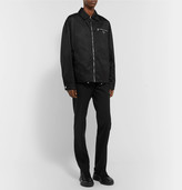 Thumbnail for your product : Prada Oversized Logo-Appliqued Nylon Blouson Jacket